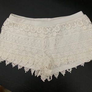 H&M Lace Shorts